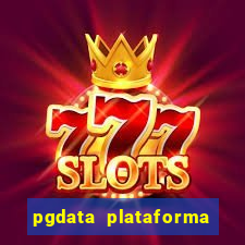 pgdata plataforma de jogos